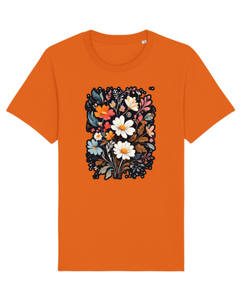 Flori boho 1 Bright Orange