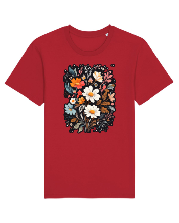 Flori boho 1 Red