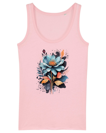 Flori boho 2 Cotton Pink