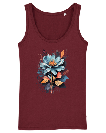 Flori boho 2 Burgundy