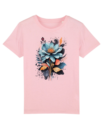 Flori boho 2 Cotton Pink