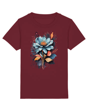 Flori boho 2 Burgundy