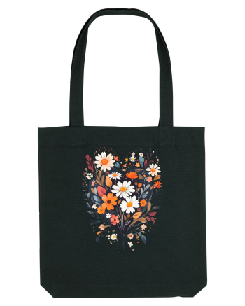 Flori boho 3 Black
