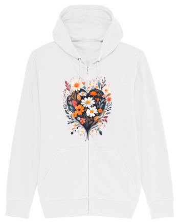 Flori boho 3 White