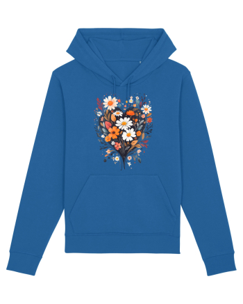 Flori boho 3 Royal Blue