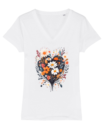 Flori boho 3 White