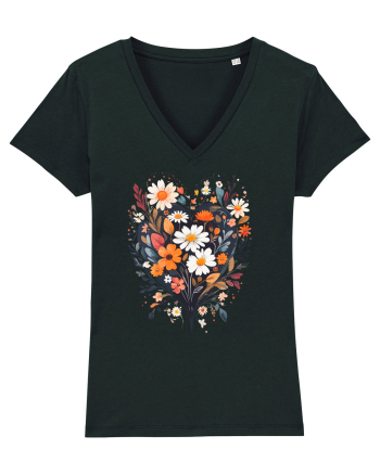 Flori boho 3 Black