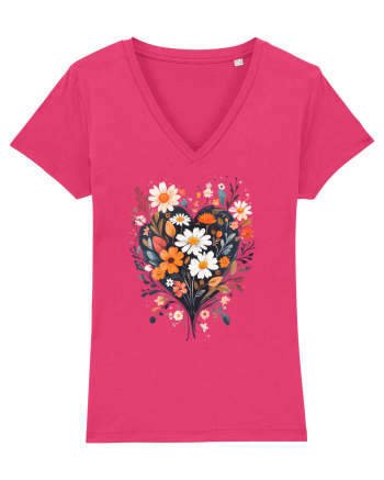 Flori boho 3 Raspberry