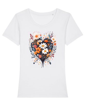 Flori boho 3 White