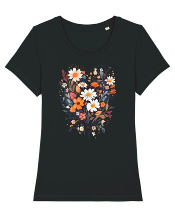 Flori boho 3 Black
