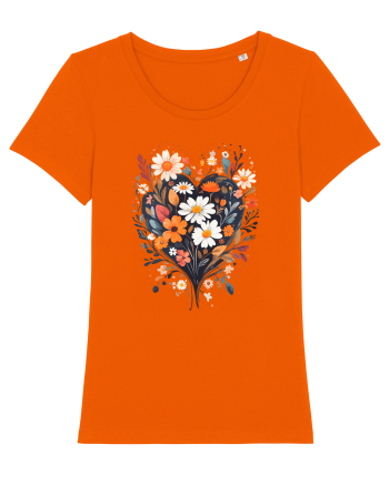 Flori boho 3 Bright Orange