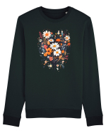 Flori boho 3 Bluză mânecă lungă Unisex Rise