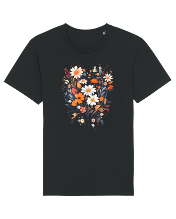 Flori boho 3 Black