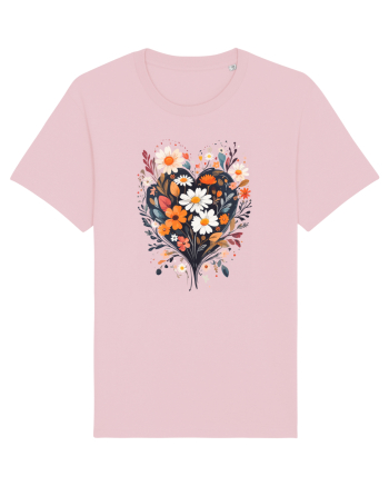 Flori boho 3 Cotton Pink