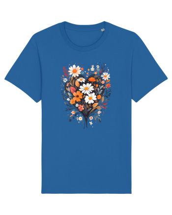 Flori boho 3 Royal Blue
