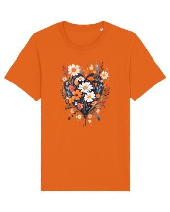 Flori boho 3 Bright Orange