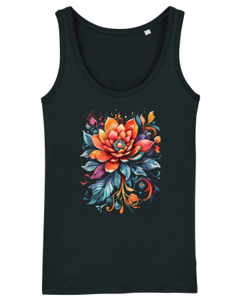Flori boho 4 Black