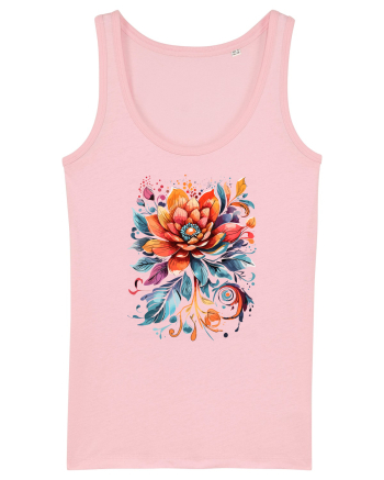 Flori boho 4 Cotton Pink