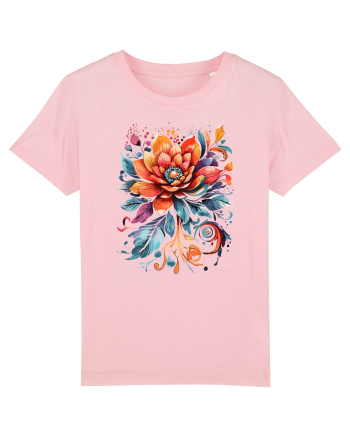 Flori boho 4 Cotton Pink