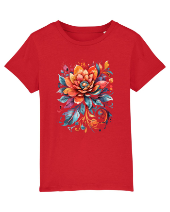 Flori boho 4 Red