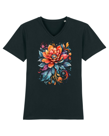 Flori boho 4 Black