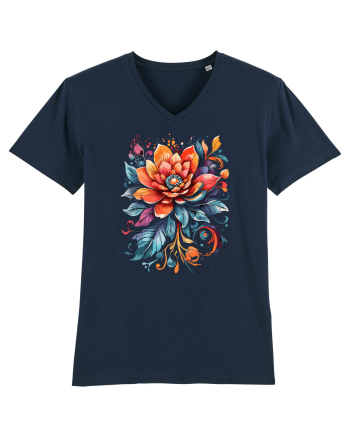 Flori boho 4 French Navy