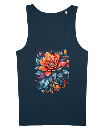 Flori boho 4 Navy