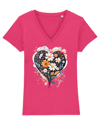 Flori boho 5 Raspberry
