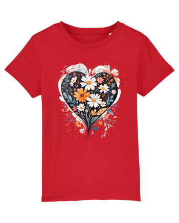 Flori boho 5 Red