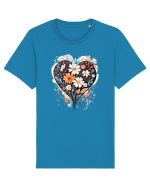 Flori boho 5 Tricou mânecă scurtă Unisex Rocker