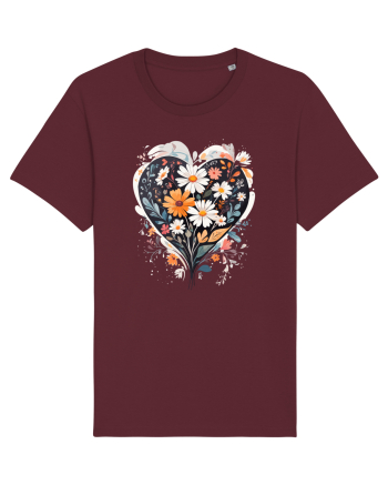 Flori boho 5 Burgundy