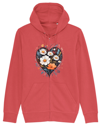 Flori boho 6 Carmine Red