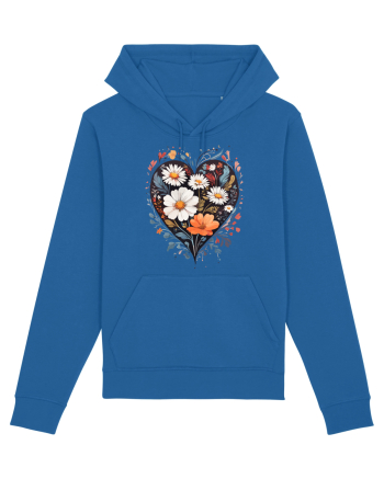 Flori boho 6 Royal Blue