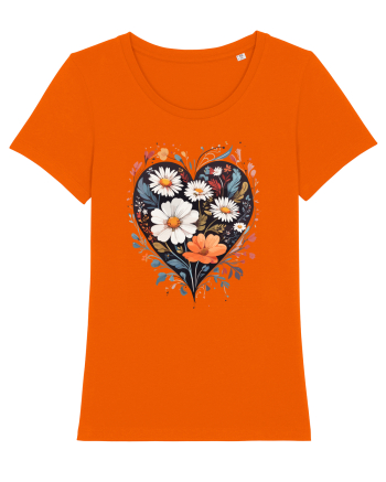 Flori boho 6 Bright Orange