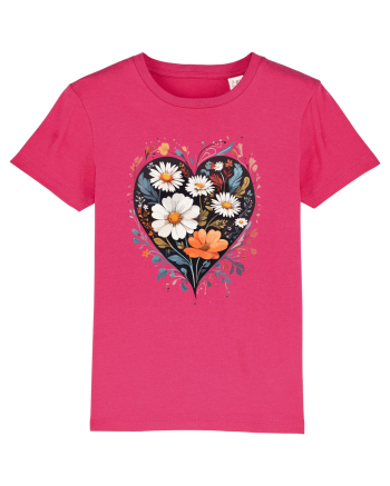 Flori boho 6 Raspberry