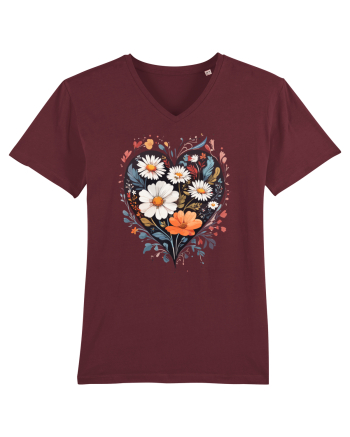 Flori boho 6 Burgundy