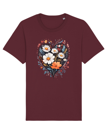 Flori boho 6 Burgundy