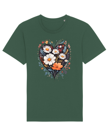Flori boho 6 Bottle Green