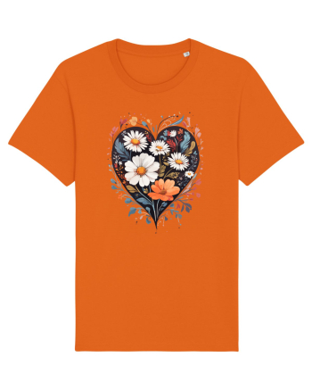 Flori boho 6 Bright Orange