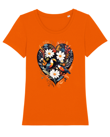 Flori boho 7 Bright Orange
