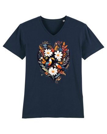 Flori boho 7 French Navy