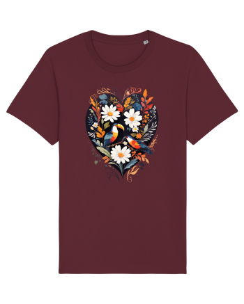 Flori boho 7 Burgundy