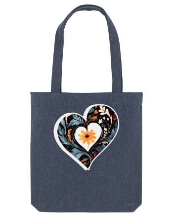 Flori boho 8 Midnight Blue