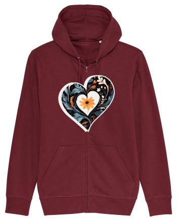 Flori boho 8 Burgundy