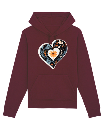 Flori boho 8 Burgundy