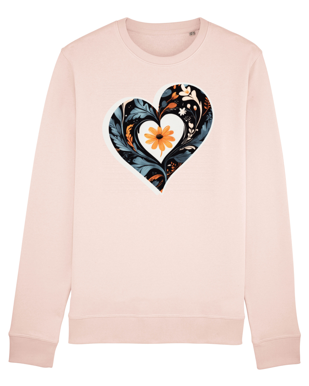 Bluză mânecă lungă Unisex Rise Candy Pink