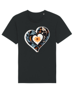 Flori boho 8 Tricou mânecă scurtă Unisex Rocker