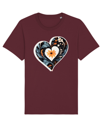Flori boho 8 Burgundy