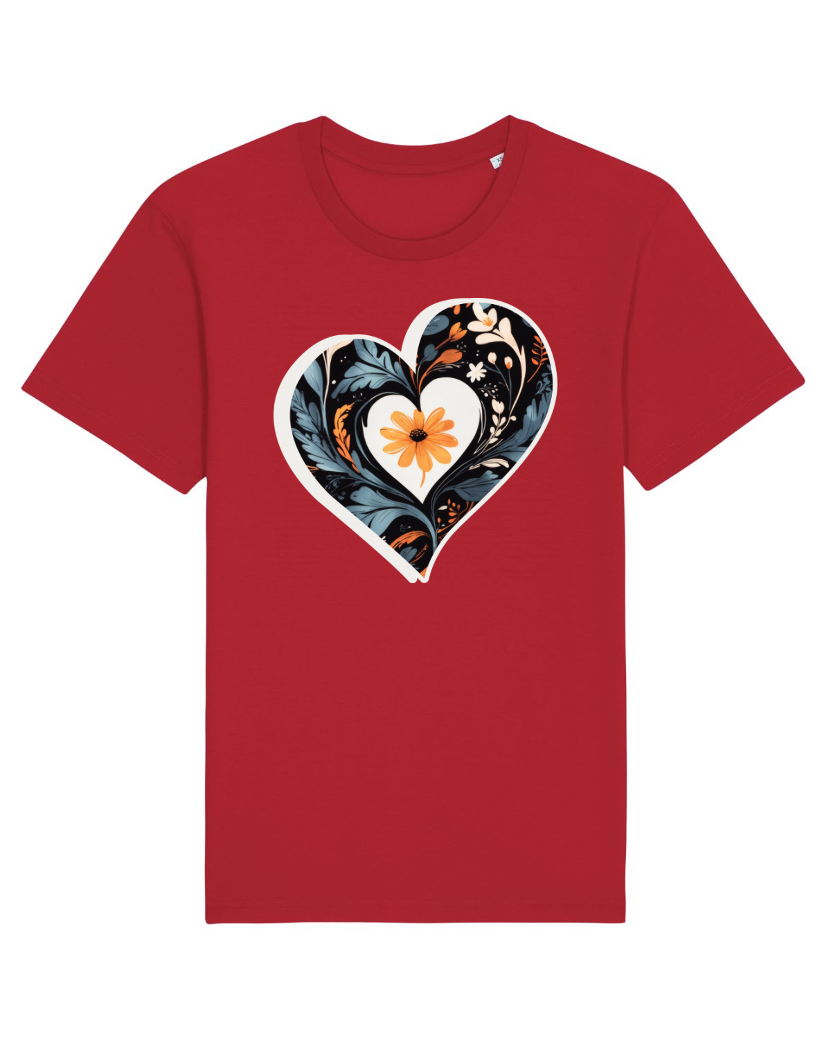 Tricou mânecă scurtă Unisex Rocker Red