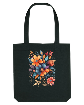 Flori boho 9 Black